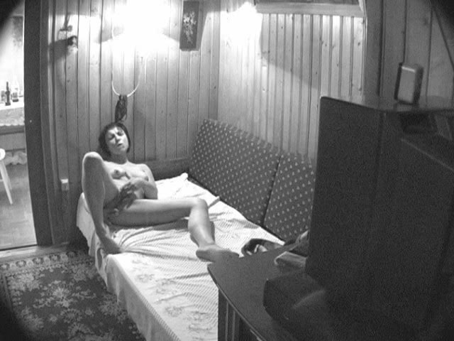 Hidden camera girl masturbating