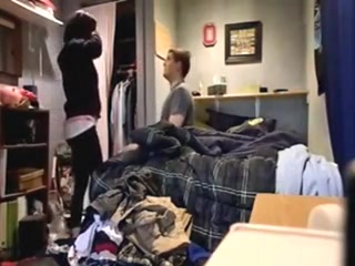 Homemade Amateurs Have Sex in Obscene Dorm Room