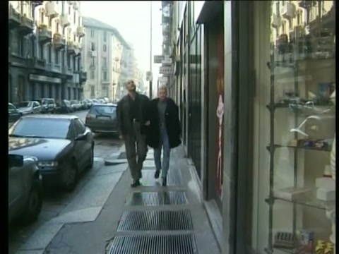 French Older Golden-Haired three-Some in Pornshop