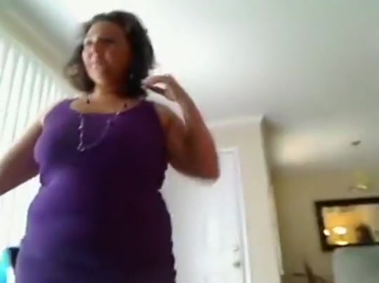 Chubby milf sucks and rides her man on a chair