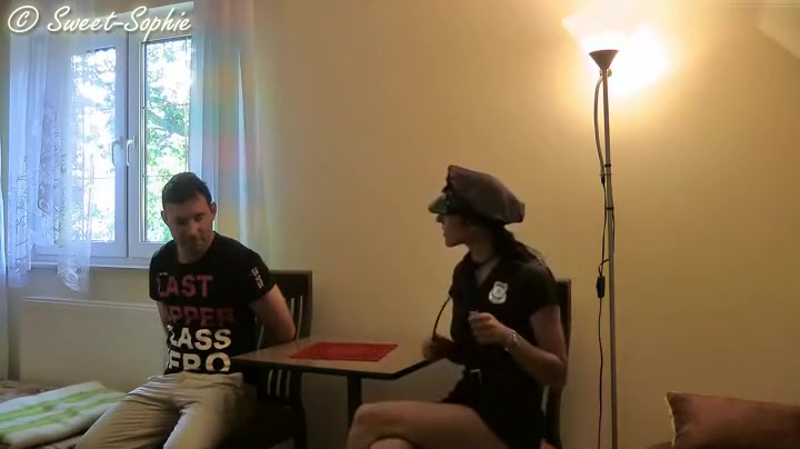 Enjoyable-Sophie - policewoman takes what this babe needs?
