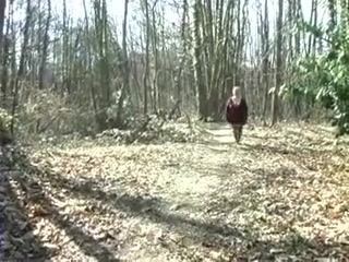 Big beautiful woman French in hawt sex with bbc in woods