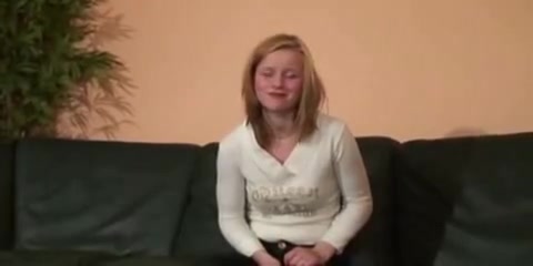 This french legal age teenager is not so shy!