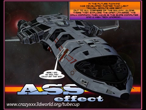 3D Comic: Ass Effect. Episode 2