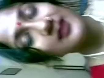 Newly Married Red Blouse Indian Mother