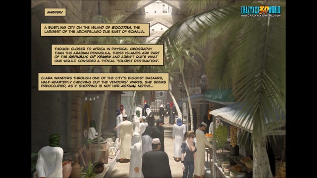 3D Comic: Clara Ravens. Episode 3