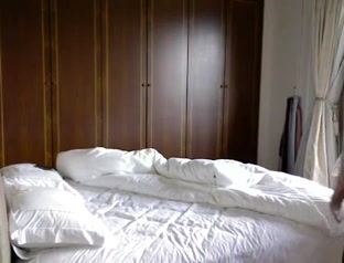 Asian guy tease and fucks his sexy Asian slut.