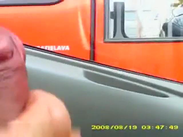 Stranger on the buss gave him that naughty look