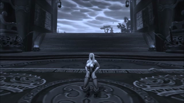 Night elf & Draenei dance