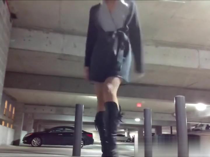 Masturbating with my toy at the parking lot