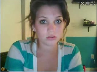 Teen cutie titty flashing on webcam