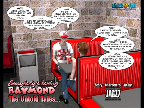 3D Comic: Raymond. The Untold Tales. Episode 3